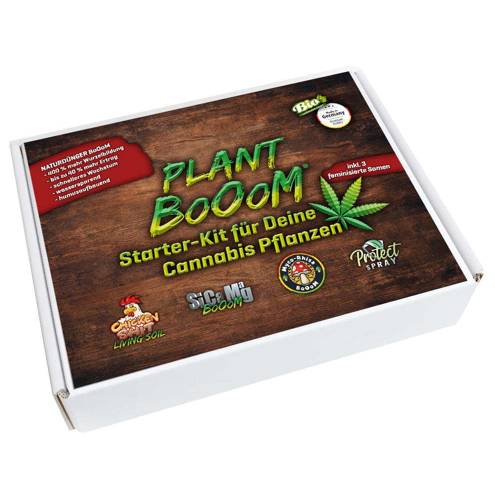 Plant BoOom Cannabis Starter-Set inkl 3 Fem. Seeds